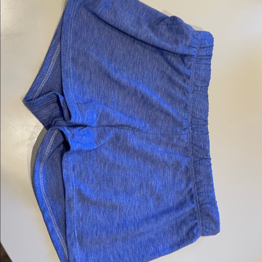 Heather blue firehouse shorts